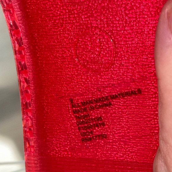 wild fable pink jellies mesh comfort ballet shoes in hot pink new - Picture 8 of 9